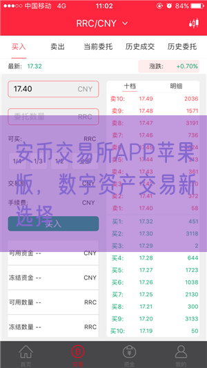 安币交易所APP苹果版，数字资产交易新选择