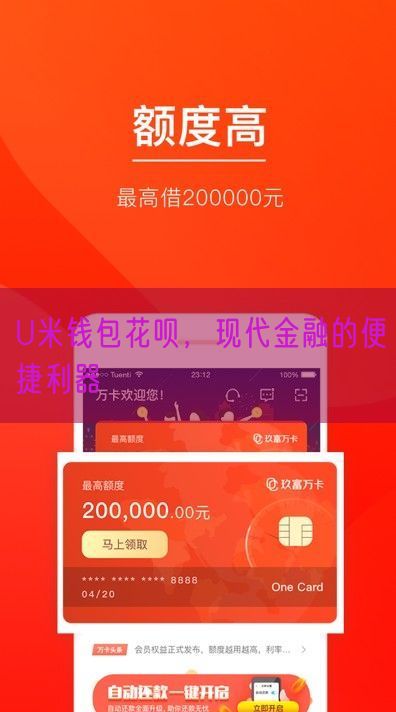 U米钱包花呗，现代金融的便捷利器