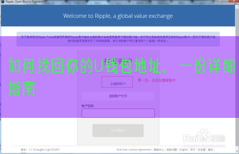 如何找回你的U钱包地址，一份详细指南