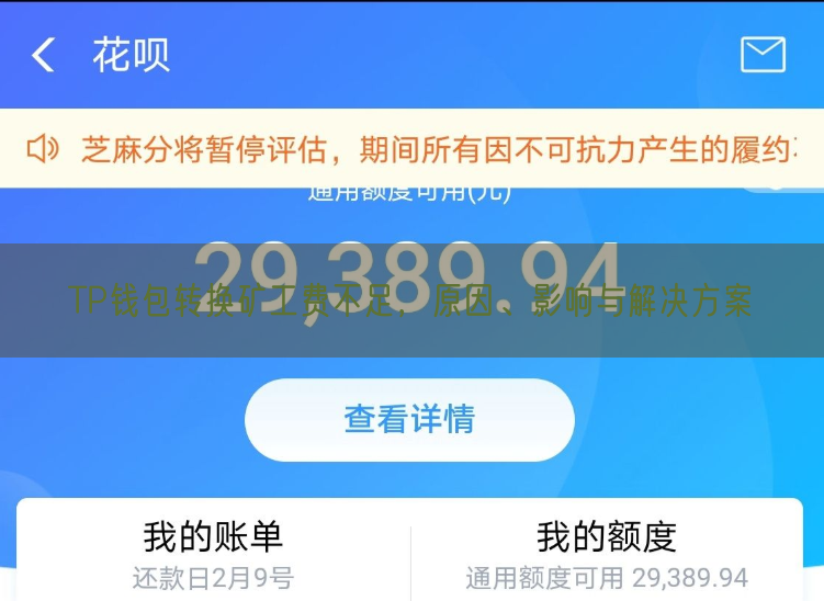 TP钱包转换矿工费不足，原因、影响与解决方案