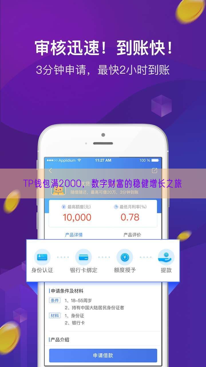 TP钱包满2000，数字财富的稳健增长之旅