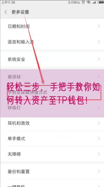 轻松三步，手把手教你如何转入资产至TP钱包！