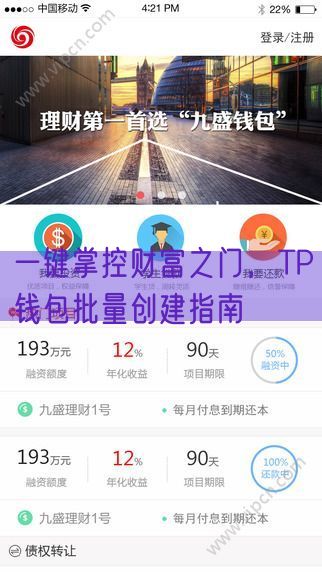 一键掌控财富之门，TP钱包批量创建指南