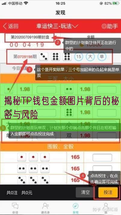 揭秘TP钱包金额图片背后的秘密与风险