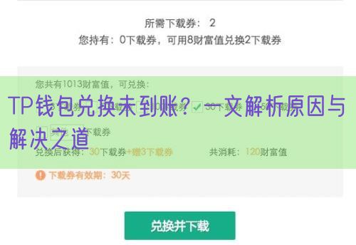 TP钱包兑换未到账？一文解析原因与解决之道