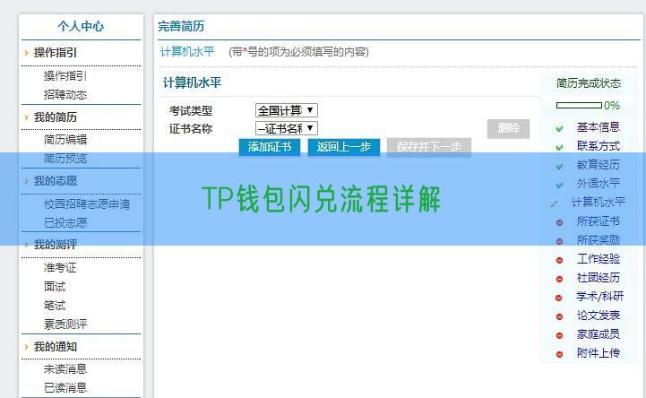 TP钱包闪兑流程详解