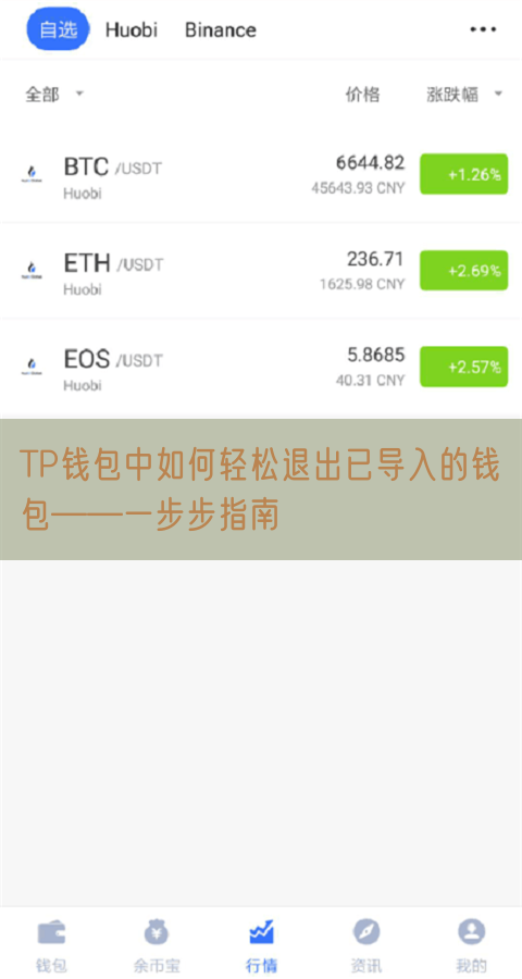 TP钱包中如何轻松退出已导入的钱包——一步步指南