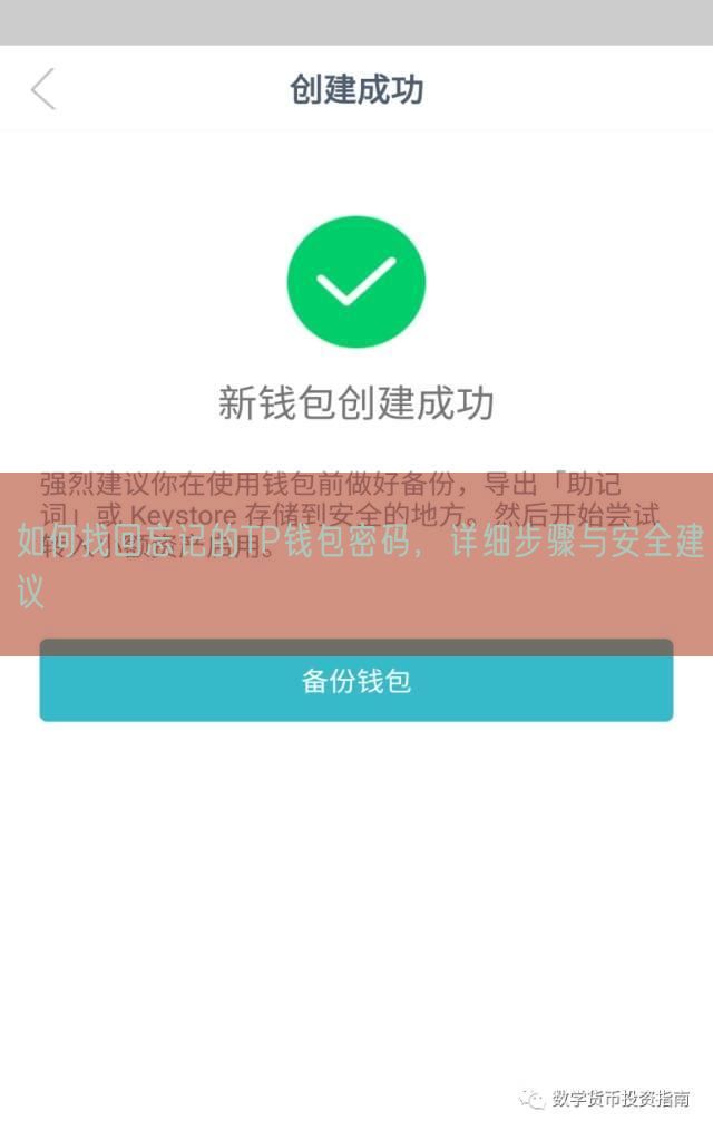 如何找回忘记的TP钱包密码，详细步骤与安全建议