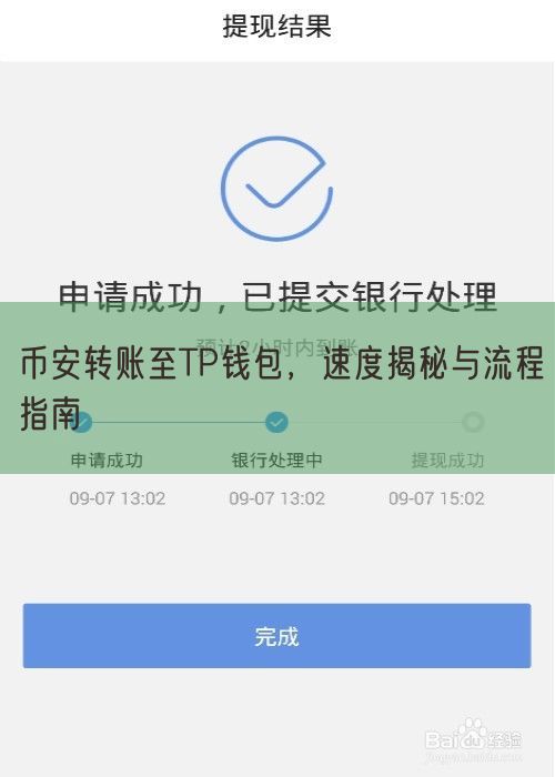 币安转账至TP钱包，速度揭秘与流程指南